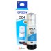 TINTA EPSON 504 T504220-AL CYAN